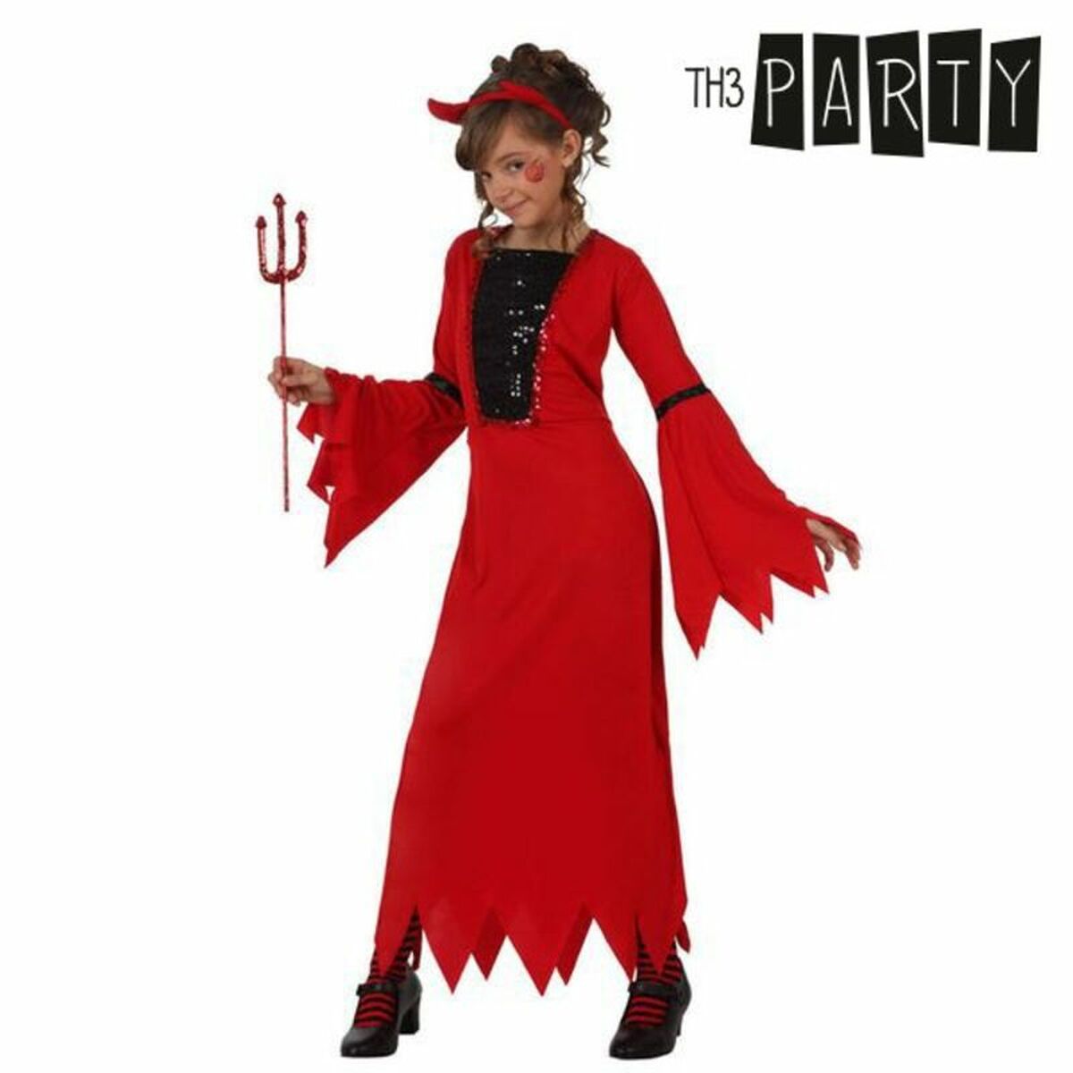 Costum Deghizare pentru Copii Th3 Party Roșu Drac (2 Piese) - Jucarii si jocuri, Costume și accesorii