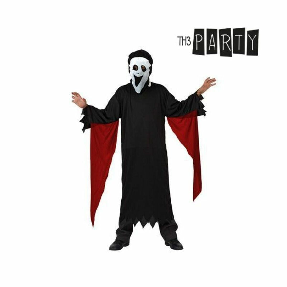 Costum Deghizare pentru Copii Th3 Party 8606 Negru Asasin (2 Piese) - Jucarii si jocuri, Costume și accesorii