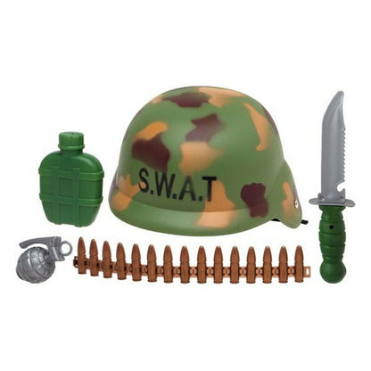 Set de Poliție Heroes 38368 (5 pcs) Verde Camuflaj 33 x 28 cm - Jucarii si jocuri, Costume și accesorii