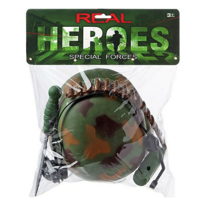 Set de Poliție Heroes 38368 (5 pcs) Verde Camuflaj 33 x 28 cm - Jucarii si jocuri, Costume și accesorii