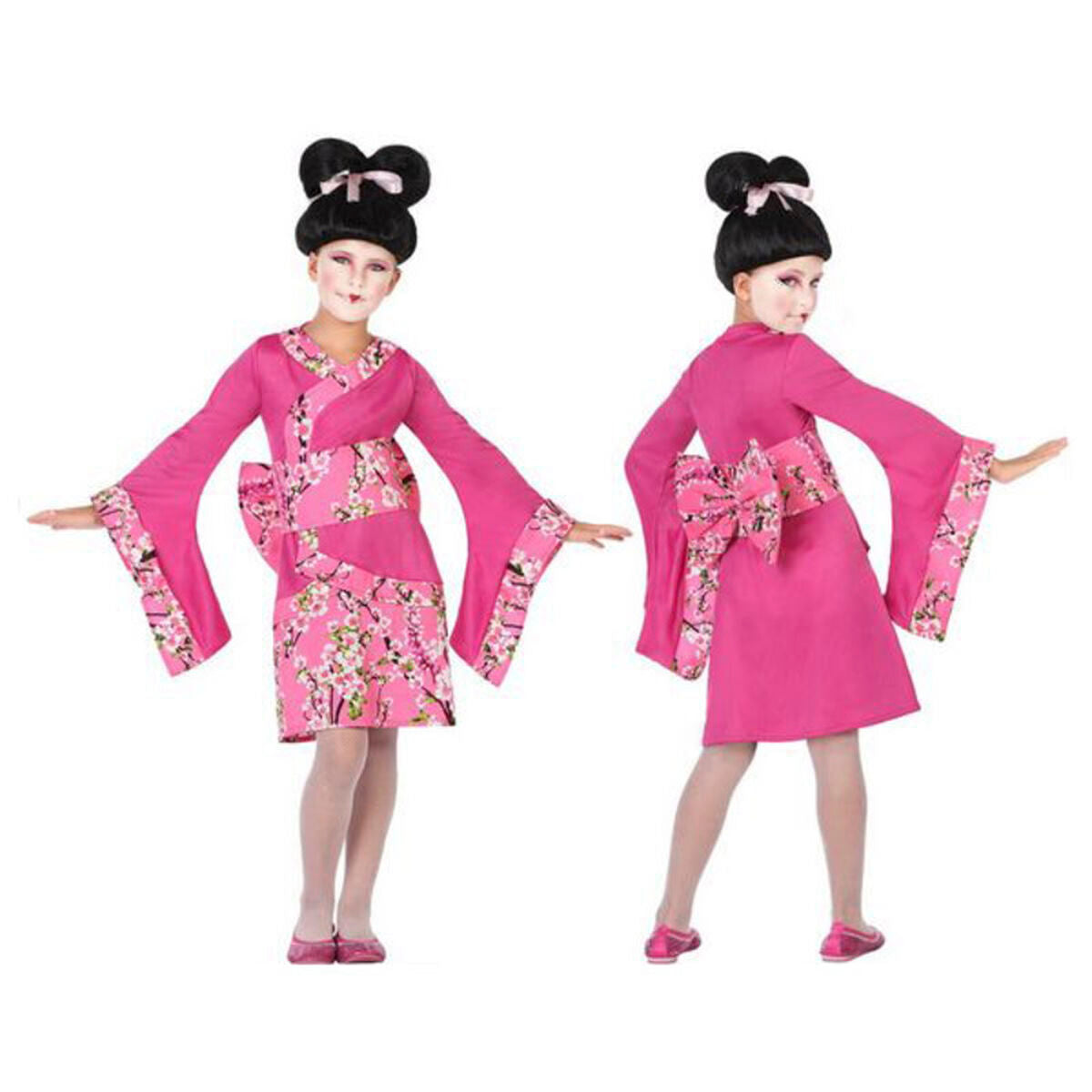 Costum Deghizare pentru Copii Gheișă Roz fucsia (3 Pcs) - Jucarii si jocuri, Costume și accesorii