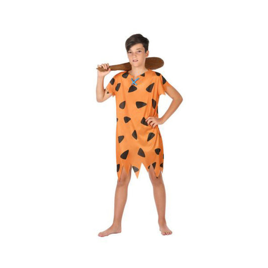 Costum Deghizare pentru Copii Omul cavernelor Portocaliu (1 Pc) - Jucarii si jocuri, Costume și accesorii