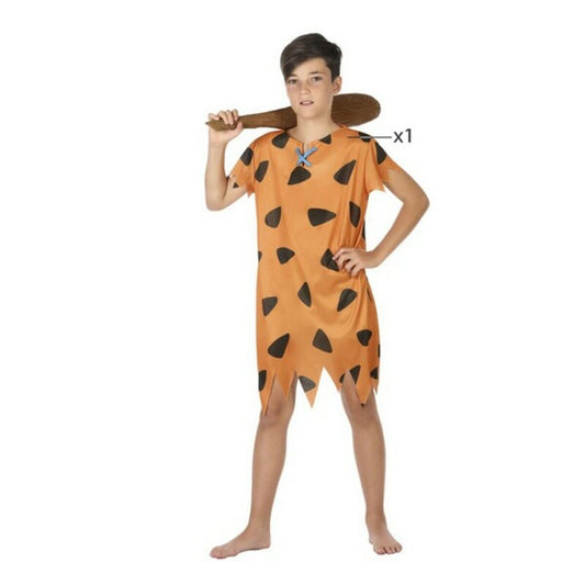Costum Deghizare pentru Copii Omul cavernelor Portocaliu (1 Pc) - Jucarii si jocuri, Costume și accesorii