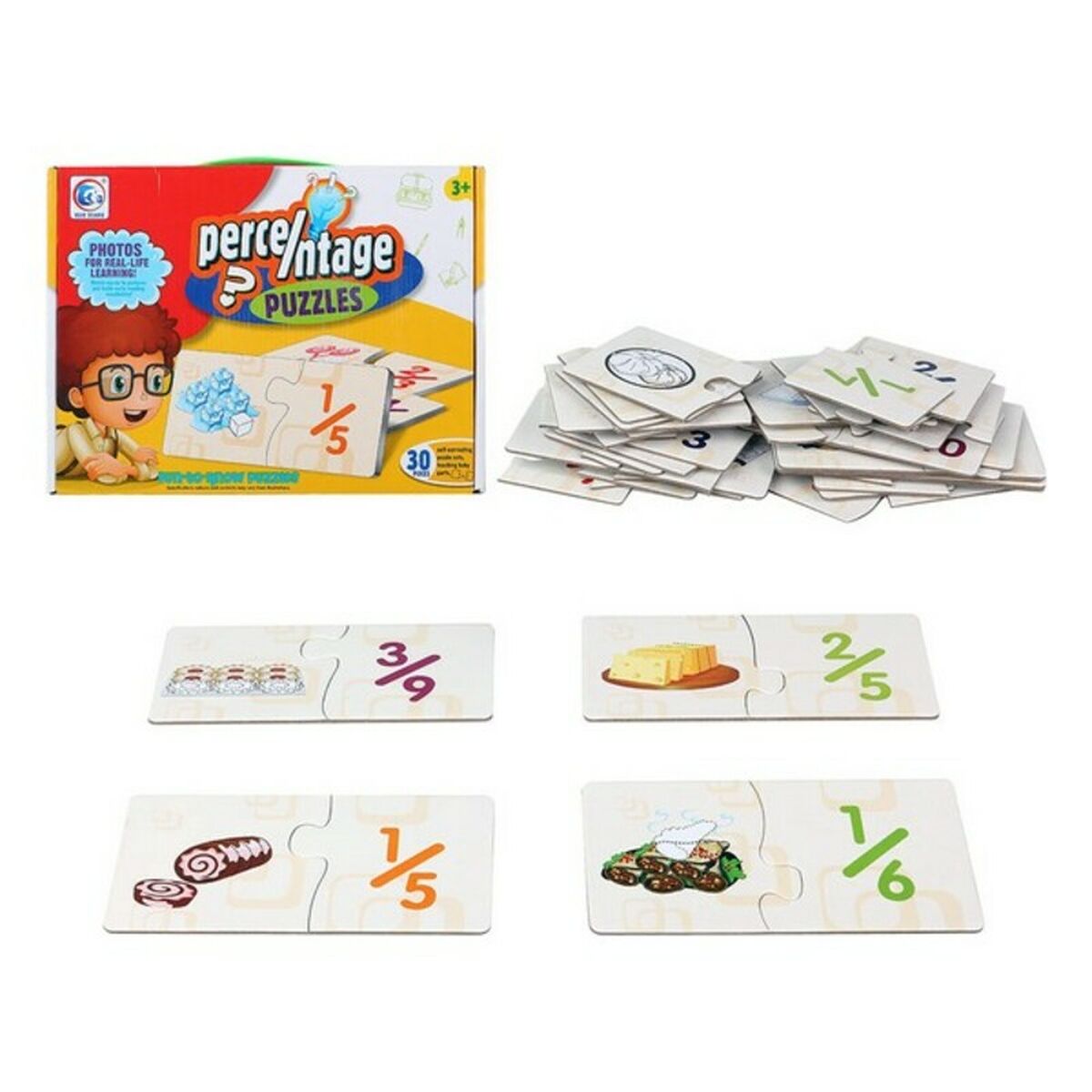 Puzzle Percentage 119630 - Jucarii si jocuri, Puzzle-uri și puzzle-uri