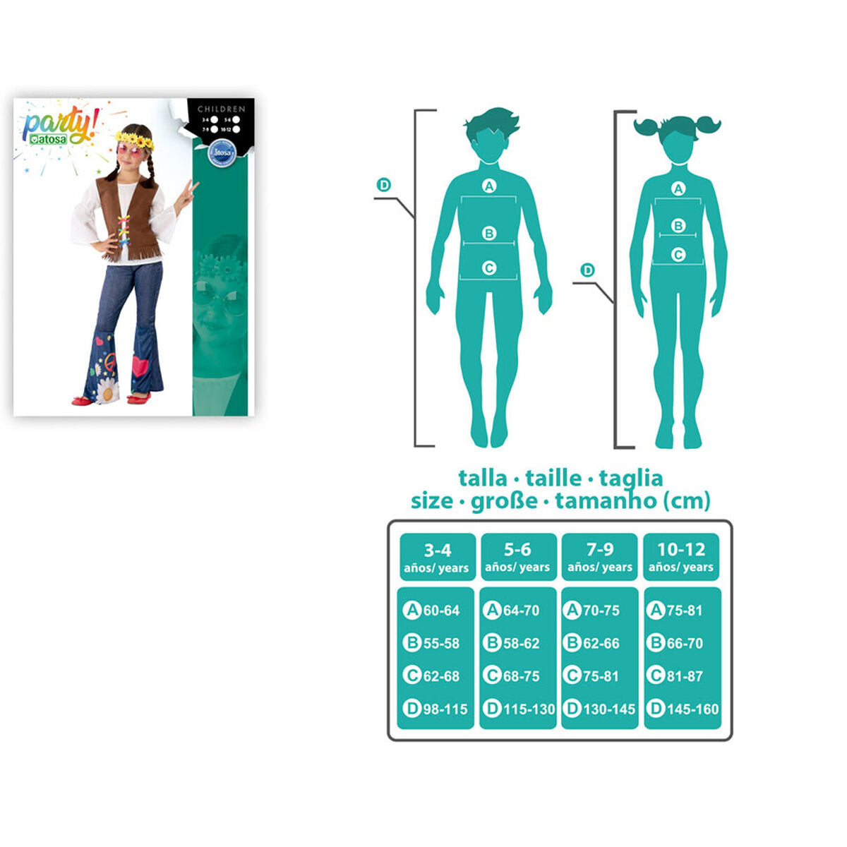 Costum Deghizare pentru Copii Maro - Jucarii si jocuri, Costume și accesorii