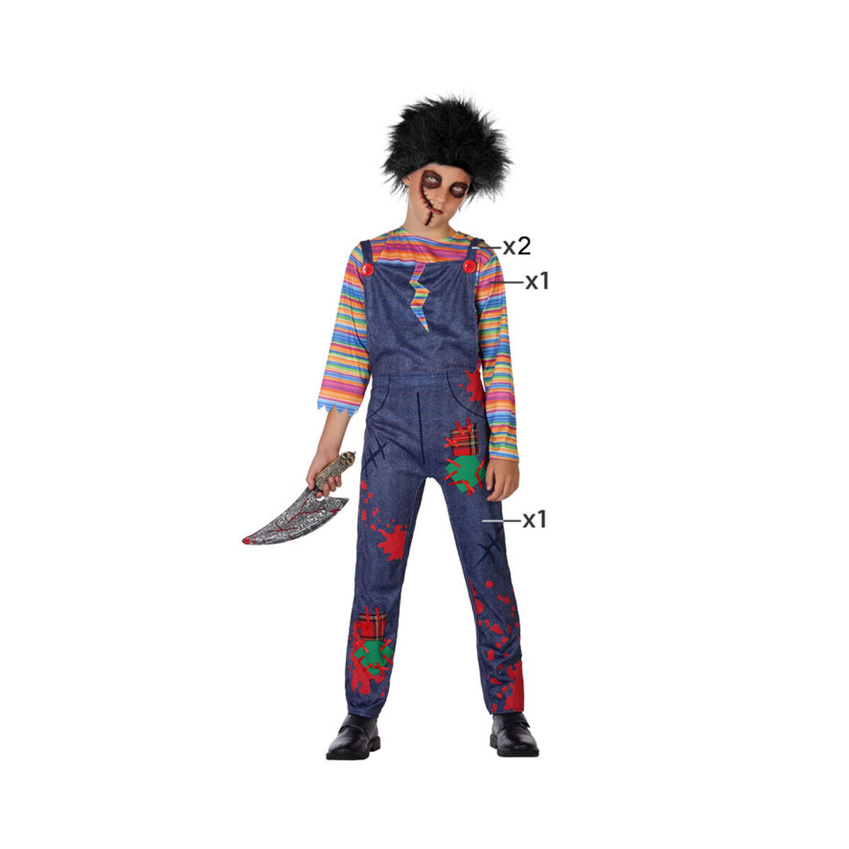 Costum Deghizare pentru Copii Păpușă diabolică 112551 - Jucarii si jocuri, Costume și accesorii