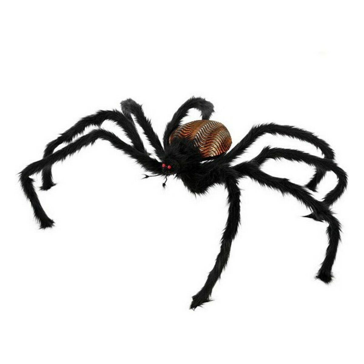Decorațiune pentru Halloween XXL S1123404 Păianjen Negru (3 Unități) - Acasă și bucătărie, Decorațiune interioară