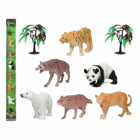 Set de Animale Sălbatice 110210 (8 pcs) - Jucarii si jocuri, Păpuși și figurine