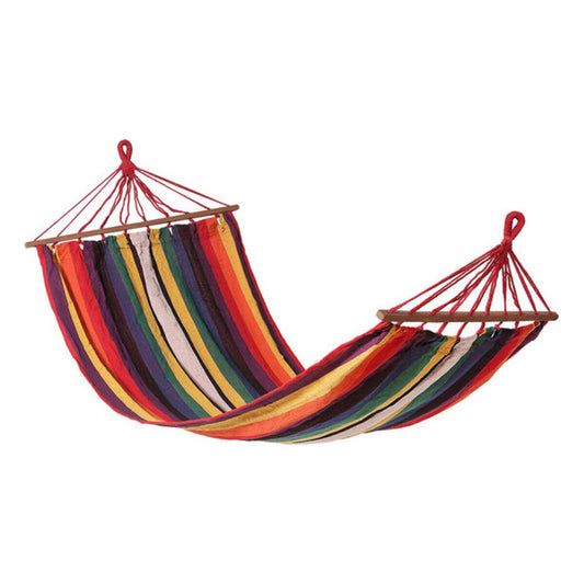 Hamac Suspendat Multicolor (200 X 100 cm) - Curte, Mobilier de grădină și accesorii