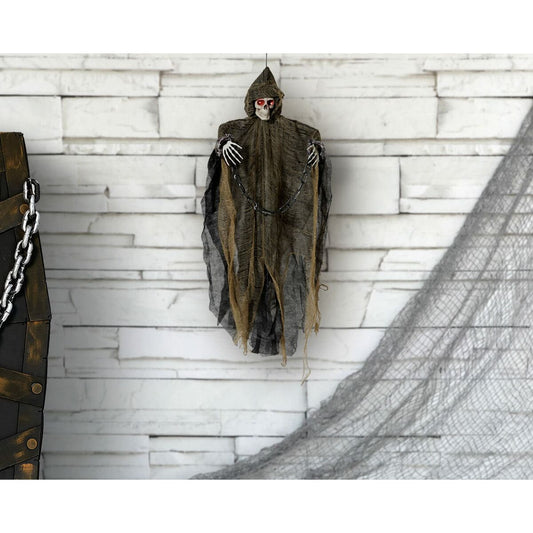 Fantomă Suspendată Halloween 66699 Multicolor 89 x 71 x 9 cm - Acasă și bucătărie, Decorațiune interioară