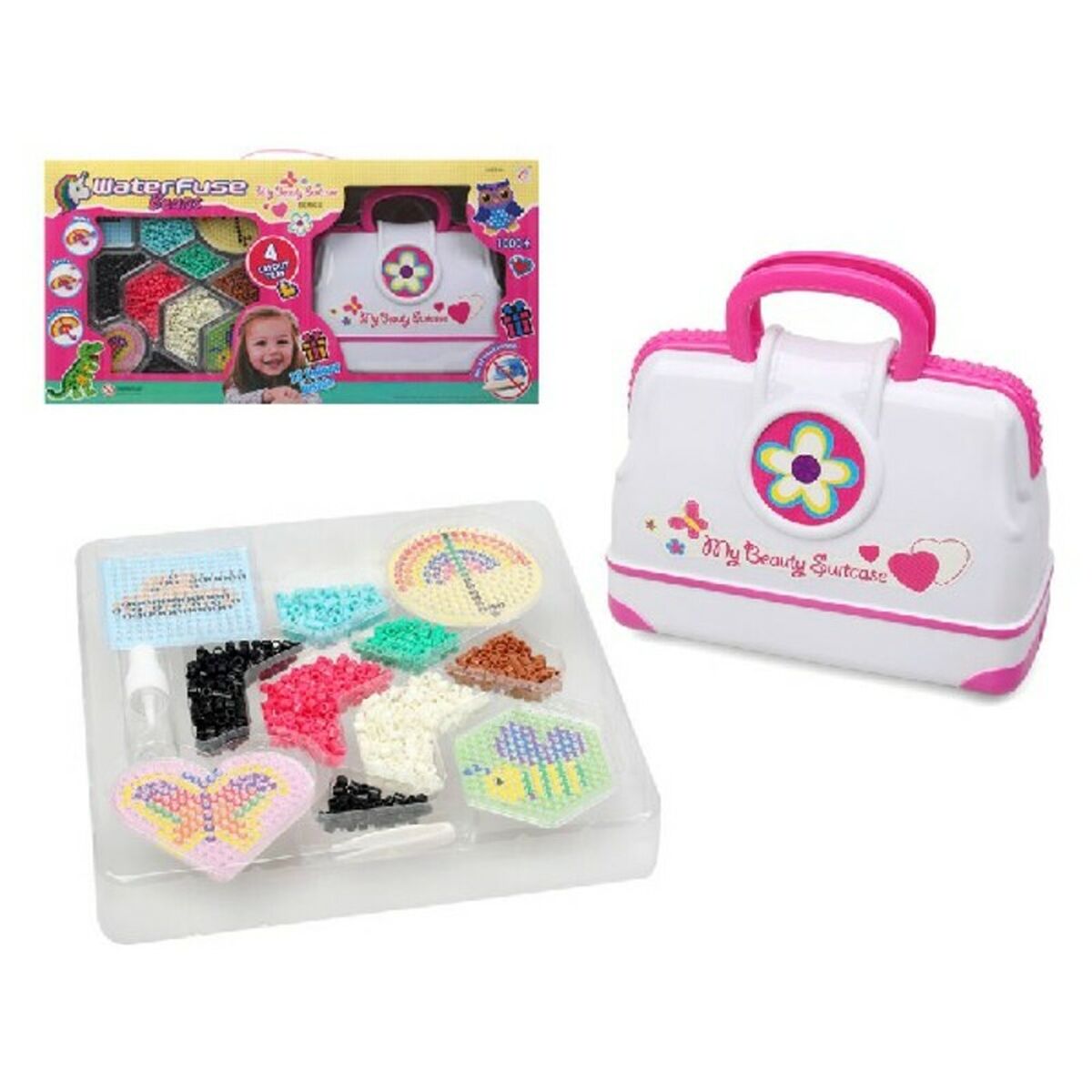 Set de Construcție Waterfuse Beans (52 x 25 cm) - Jucarii si jocuri