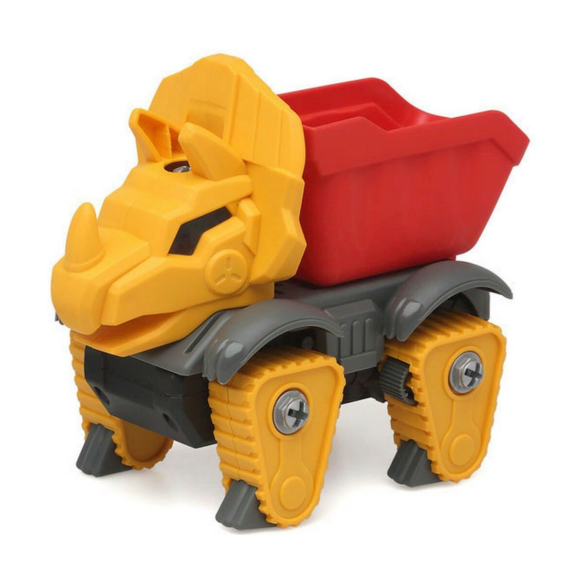 Camion Dinosaur Galben 26 x 21 cm - Jucarii si jocuri, Vehicule