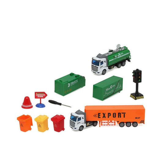 Set de Jucării cu Vehicule Sanitation 54 x 34 cm - Jucarii si jocuri, Vehicule