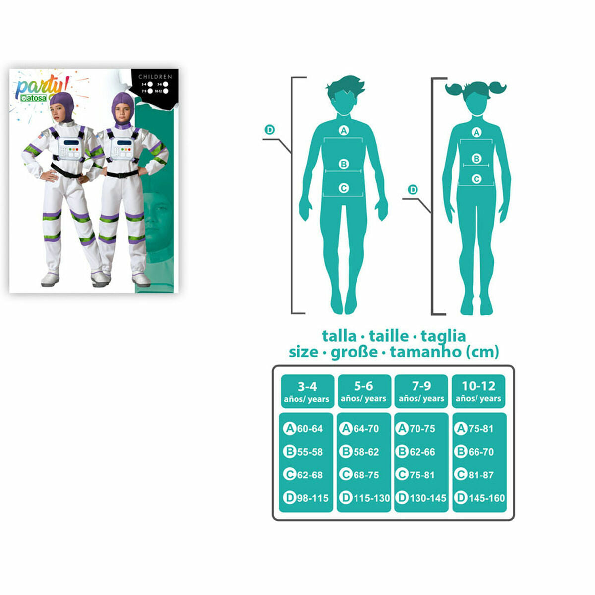 Costum Deghizare pentru Copii Astronaut / Astronaută - Jucarii si jocuri, Costume și accesorii