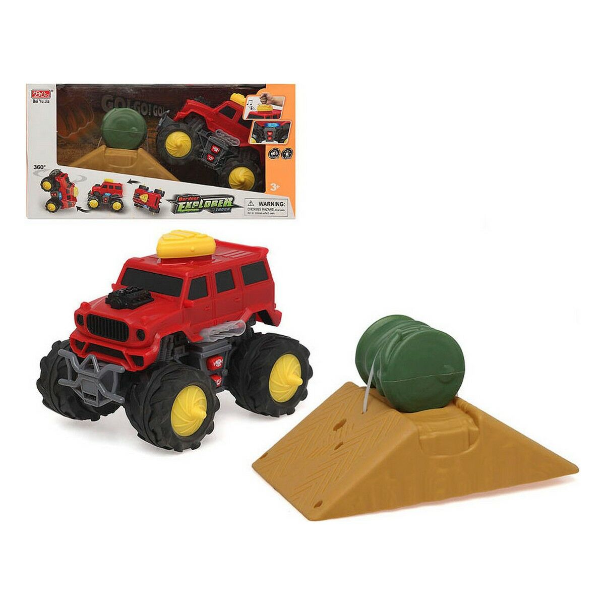 Set de Jucării cu Vehicule 3 Piese Toate tipurile de teren 32 x 16 cm - Jucarii si jocuri, Vehicule