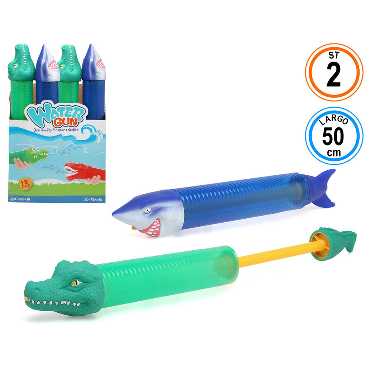 Pistol cu Apă Water Animals Multicolor Cauciuc Eva - Jucarii si jocuri, În aer liber și sport