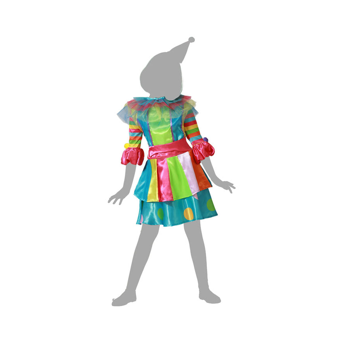 Costum Deghizare pentru Copii Femeie Clovn - Jucarii si jocuri, Costume și accesorii