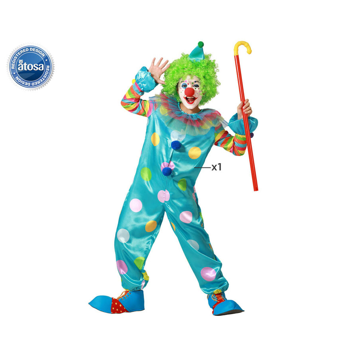 Costum Deghizare pentru Copii Clovn 3-4 Ani - Jucarii si jocuri, Costume și accesorii