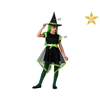 Costum Deghizare pentru Copii Verde Vrăjitoare - Jucarii si jocuri, Costume și accesorii