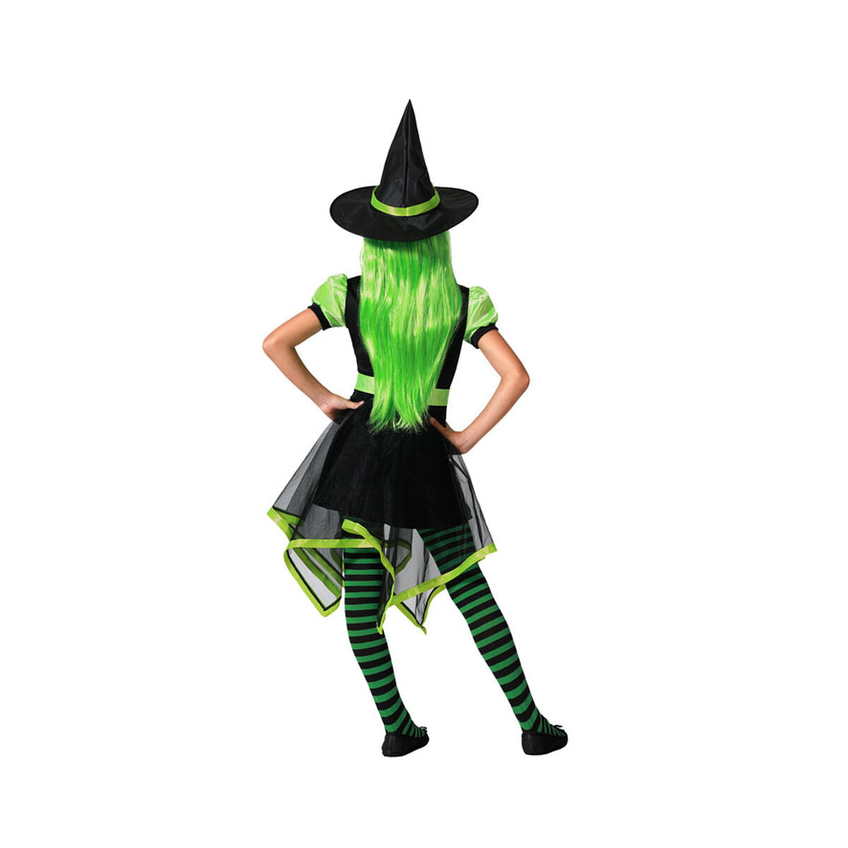 Costum Deghizare pentru Copii Verde Vrăjitoare - Jucarii si jocuri, Costume și accesorii