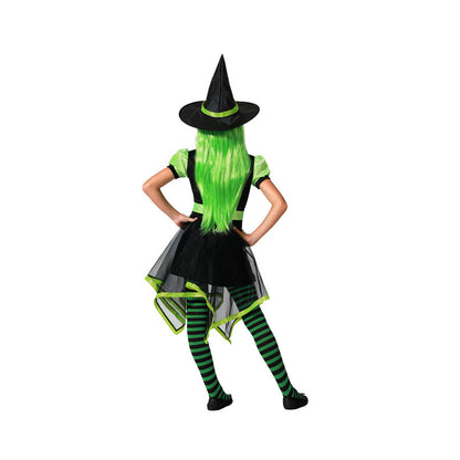 Costum Deghizare pentru Copii Verde Vrăjitoare - Jucarii si jocuri, Costume și accesorii
