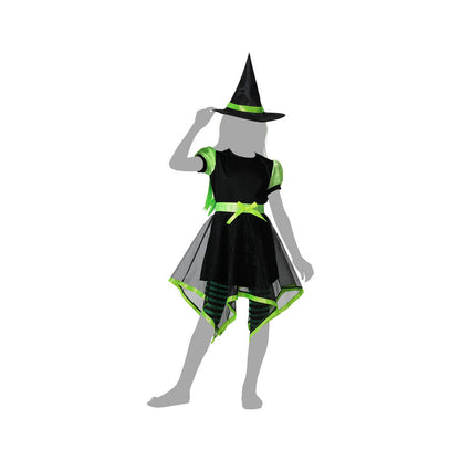 Costum Deghizare pentru Copii Verde Vrăjitoare - Jucarii si jocuri, Costume și accesorii
