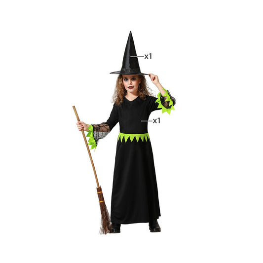 Costum Deghizare pentru Copii Verde Vrăjitoare - Jucarii si jocuri, Costume și accesorii