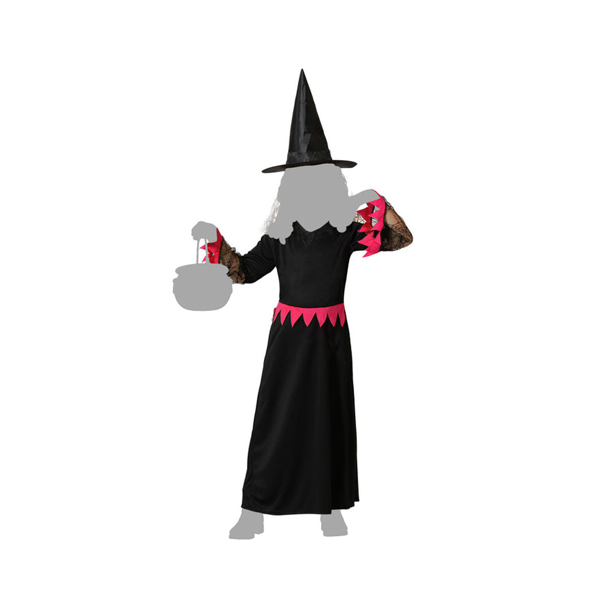 Costum Deghizare pentru Copii Roz Vrăjitoare - Jucarii si jocuri, Costume și accesorii