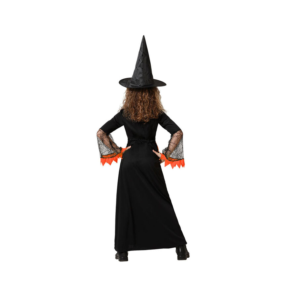 Costum Deghizare pentru Copii Portocaliu Vrăjitoare - Jucarii si jocuri, Costume și accesorii