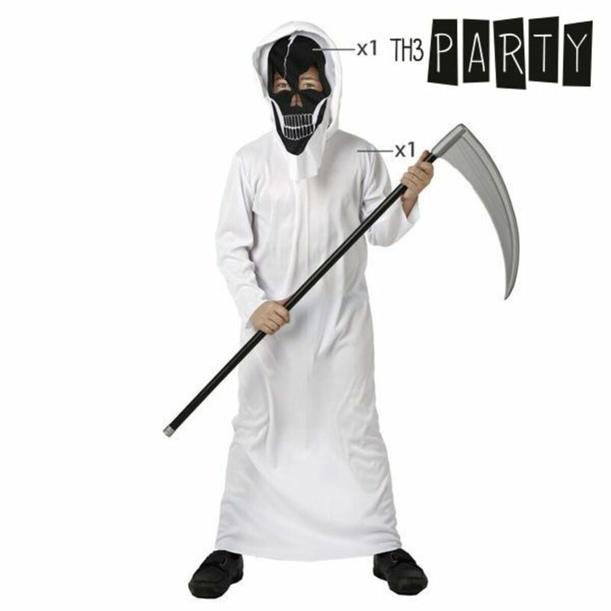 Costum Deghizare pentru Copii Th3 Party Alb (2 Piese) - Jucarii si jocuri, Costume și accesorii