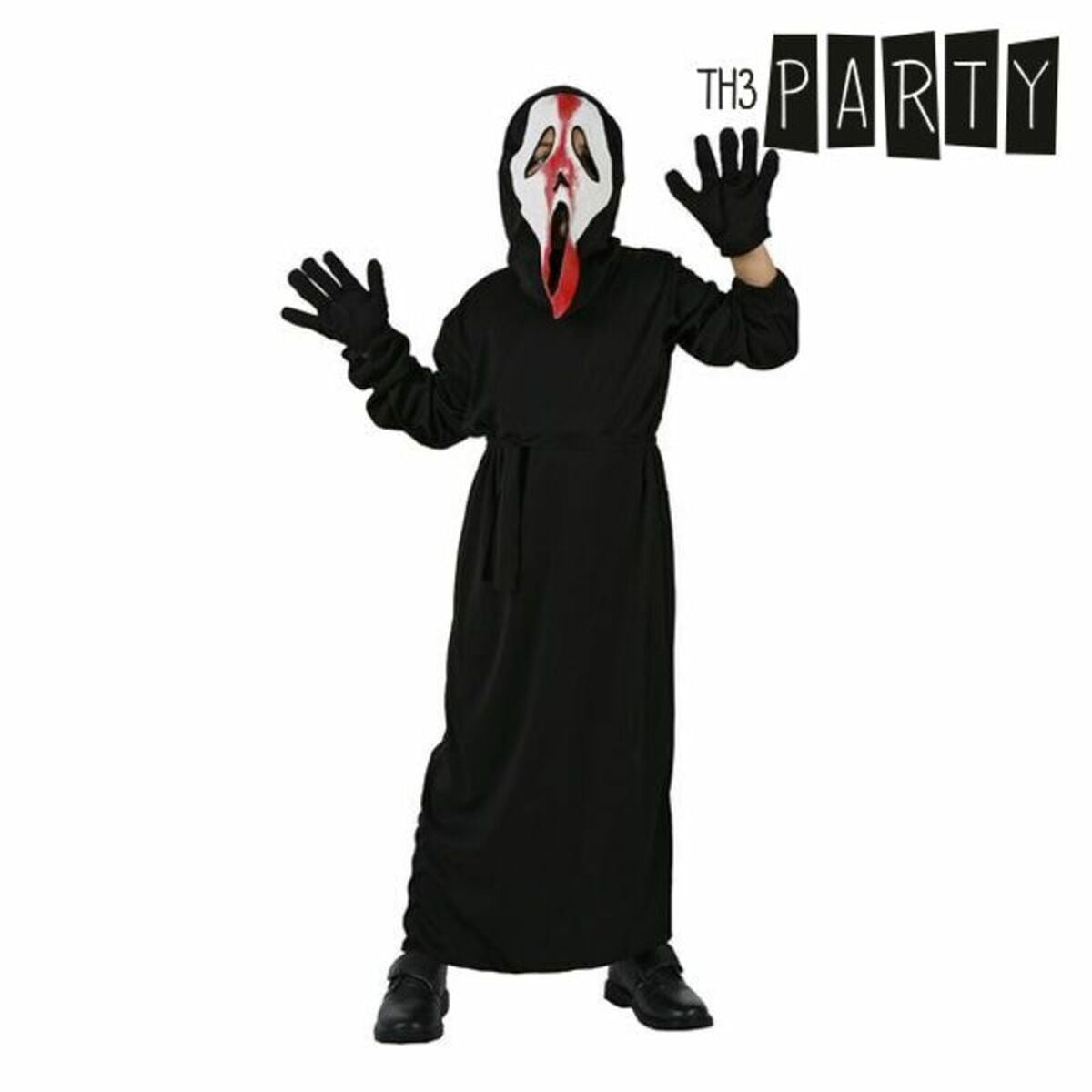Costum Deghizare pentru Copii Th3 Party Negru Asasin (3 Piese) - Jucarii si jocuri, Costume și accesorii