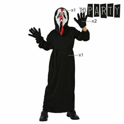 Costum Deghizare pentru Copii Th3 Party Negru Asasin (3 Piese) - Jucarii si jocuri, Costume și accesorii