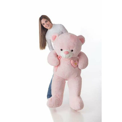 Jucărie de Pluș Valentin Roz Urs 140 cm - Jucarii si jocuri, Jucării de pluș