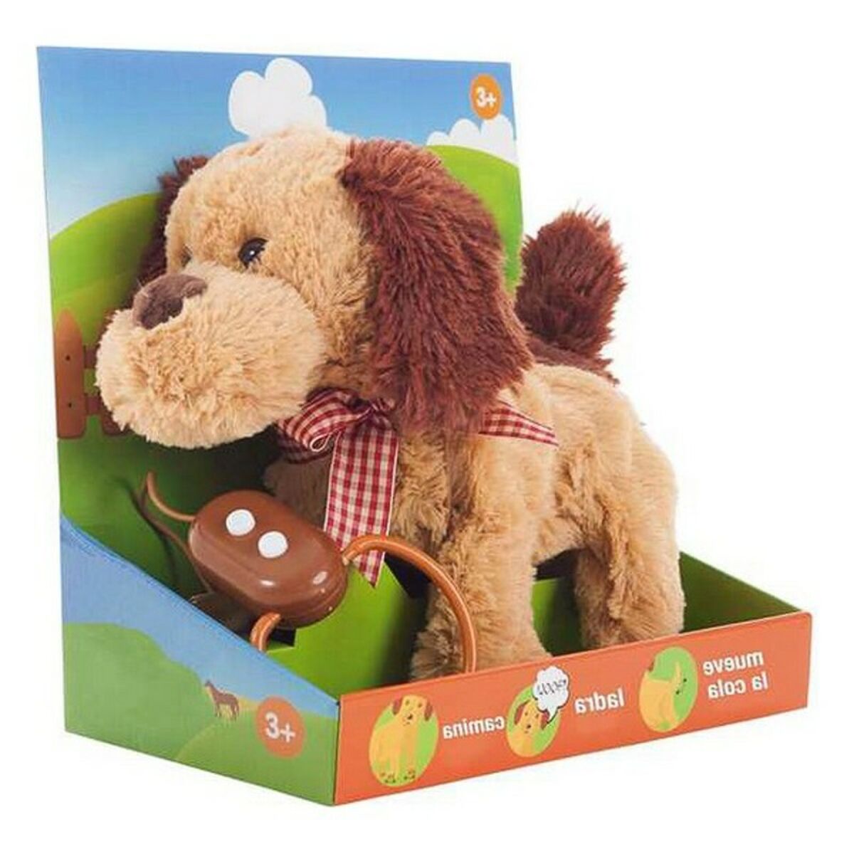 Câine din Pluș Maro 22 cm - Jucarii si jocuri, Jucării de pluș