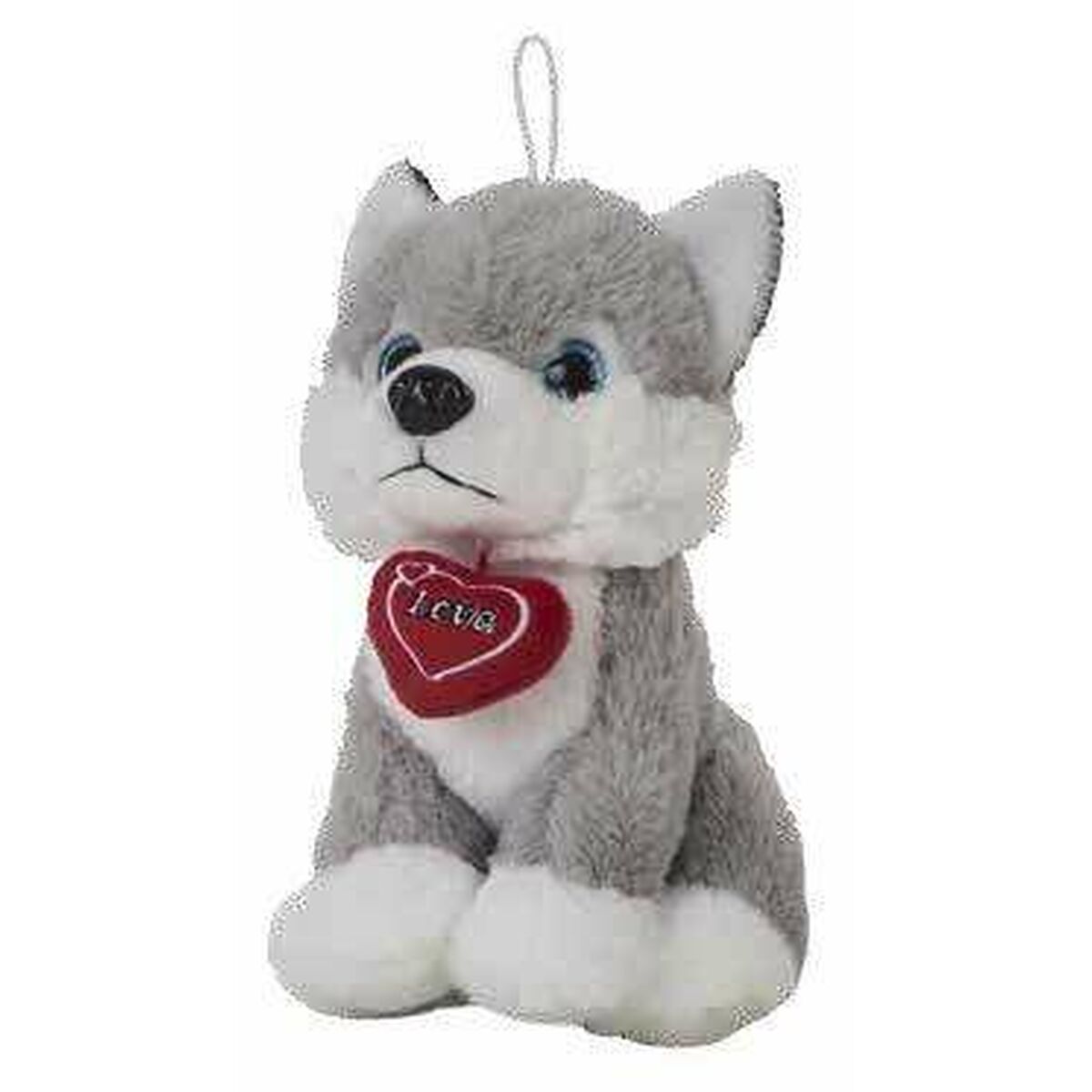 Jucărie de Pluș Husky Inimă 28 cm - Jucarii si jocuri, Jucării de pluș
