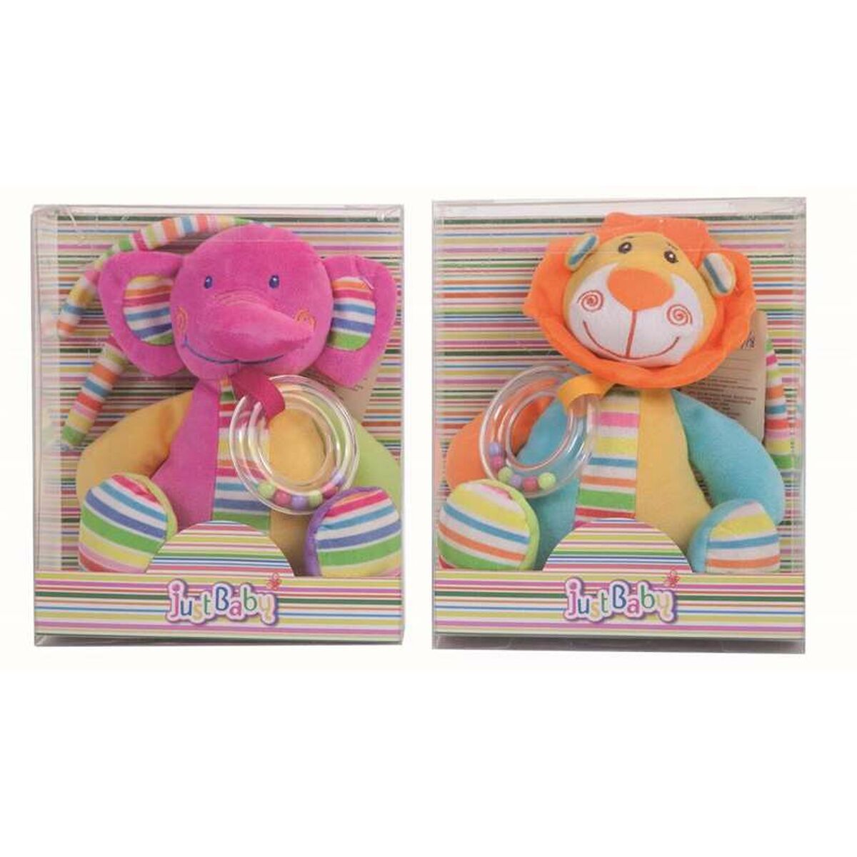 Zornăitoare Elefant Leu 25cm - Bebelus, Jucăriile copilăriei timpurii