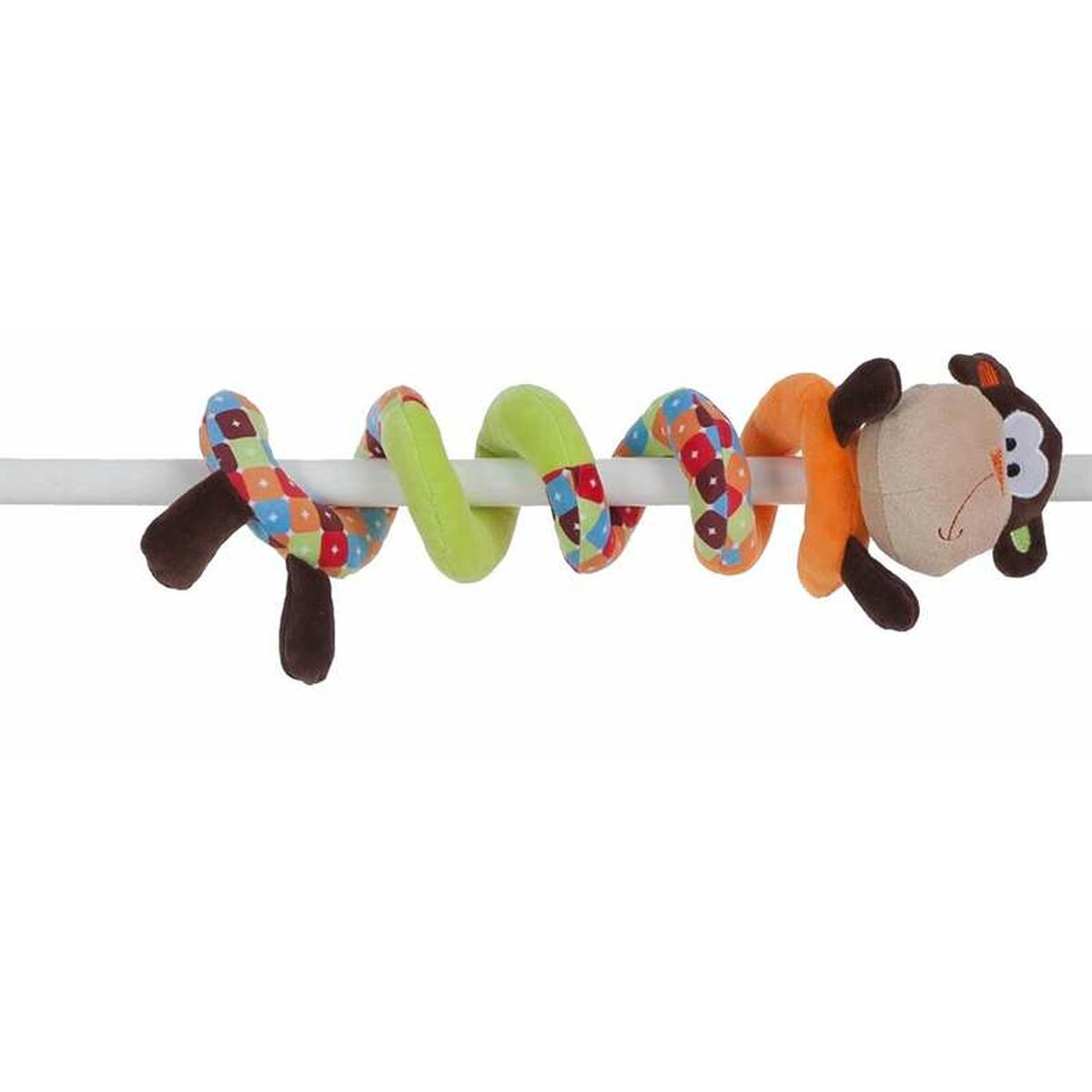 Jucărie de Pluș Spirală 55 cm Maimuță Multicolor - Jucarii si jocuri, Jucării de pluș