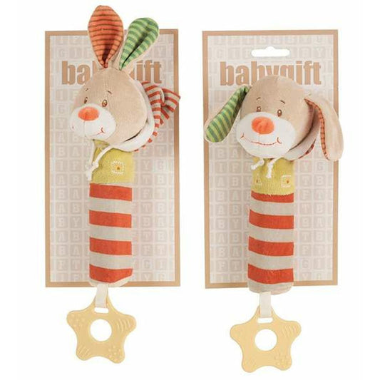 Jucărie de Ros cu Zornăitoare pentru Bebeluși Babygift 25 cm 25cm - Bebelus, Jucăriile copilăriei timpurii