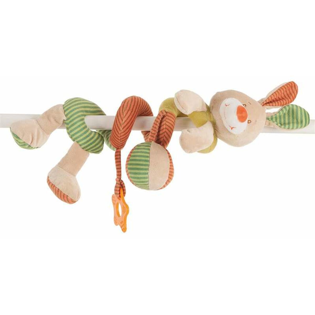 Jucărie de Pluș Multicolor Iepure Câine Spirală 22 cm - Jucarii si jocuri, Jucării de pluș