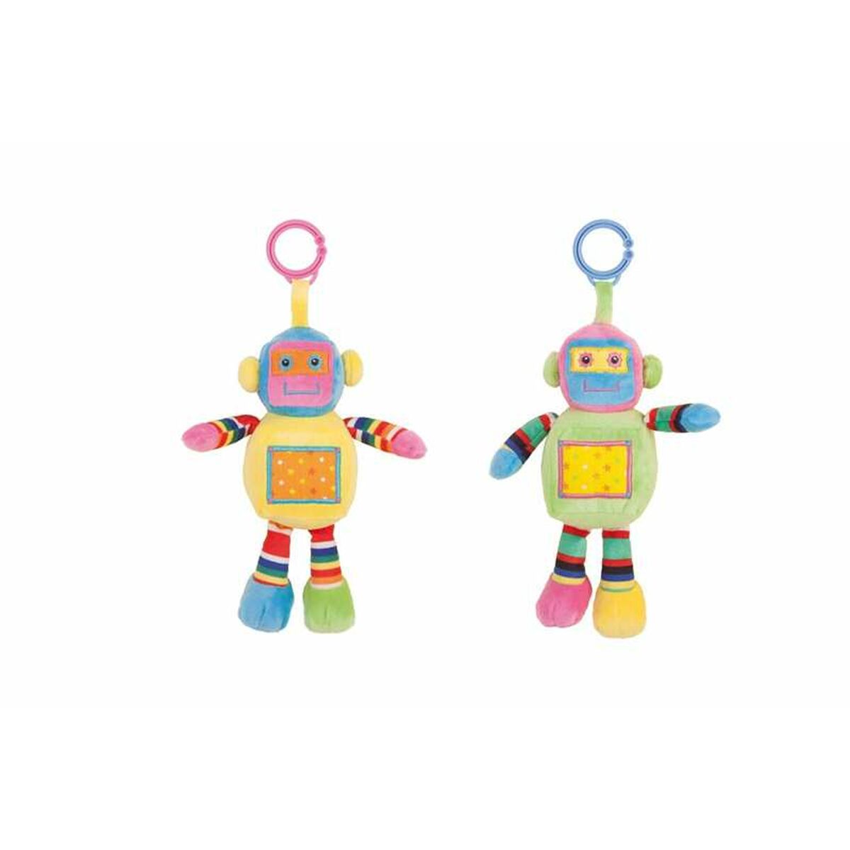 Zornăitoare Robot Multicolor 25cm - Bebelus, Jucăriile copilăriei timpurii