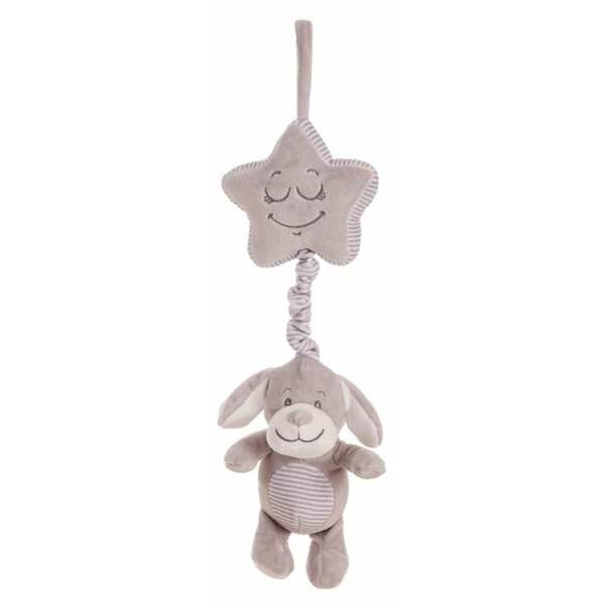 Jucărie din Pluș cu Zornăitoare Coco 30 cm Câine - Bebelus, Jucăriile copilăriei timpurii
