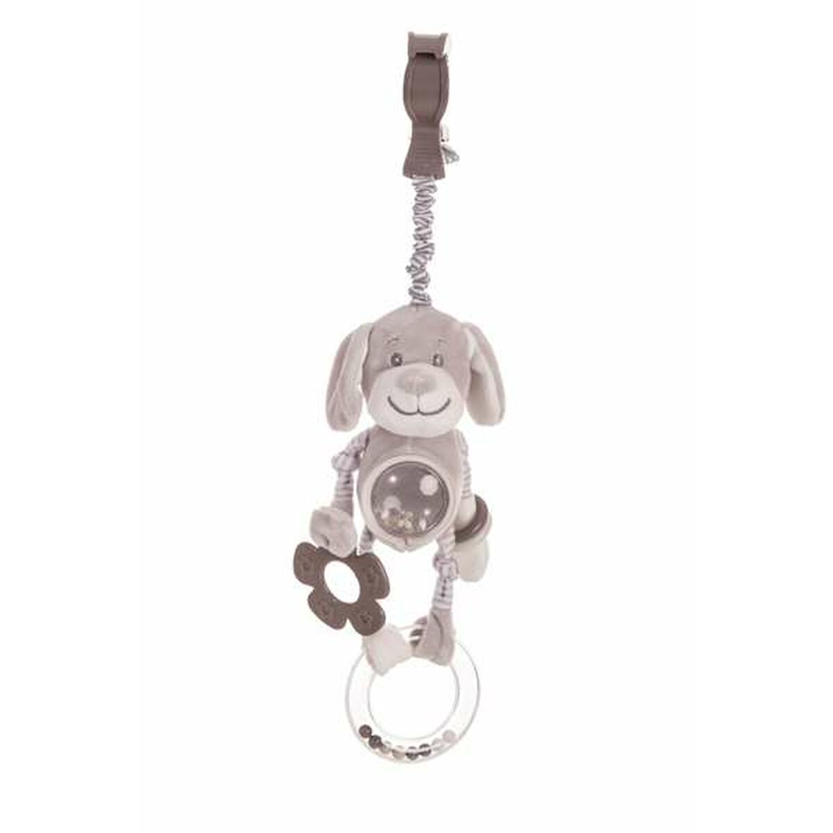 Jucărie din Pluș cu Zornăitoare Coco Câine 28 cm - Bebelus, Jucăriile copilăriei timpurii