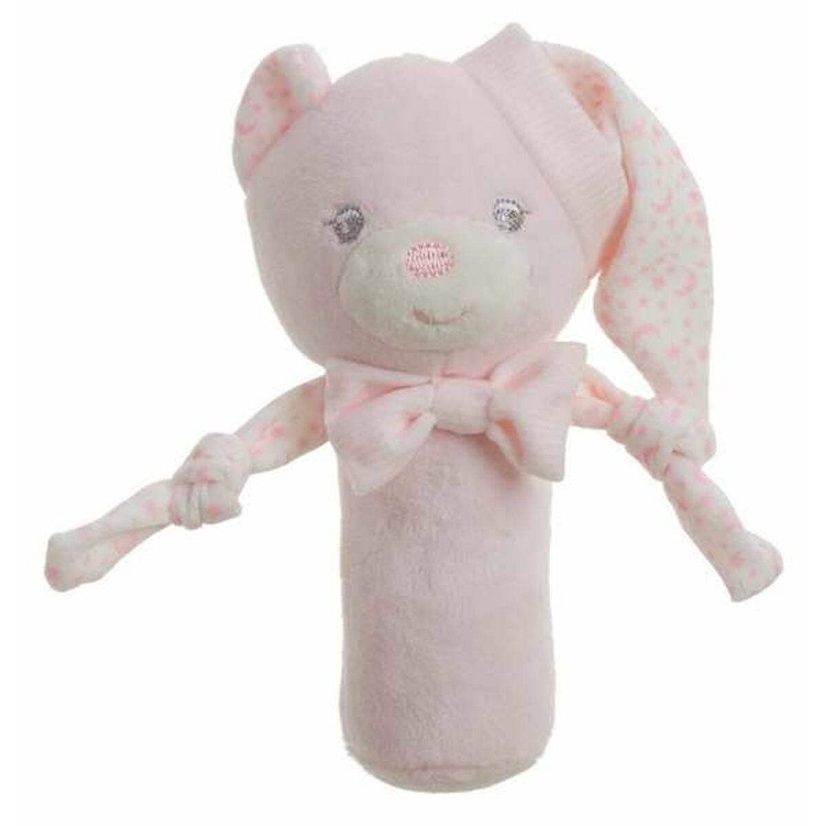 Zornăitoare Sweet Stars Urs Roz 16 cm - Bebelus, Jucăriile copilăriei timpurii