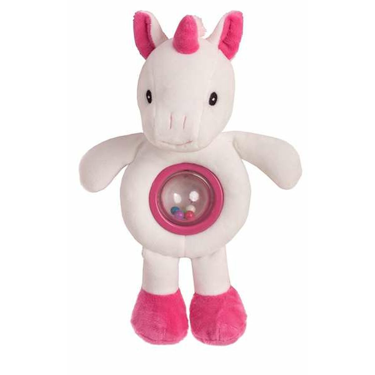 Jucărie din Pluș cu Zornăitoare Rosi Unicorn Acrilic - Bebelus, Jucăriile copilăriei timpurii