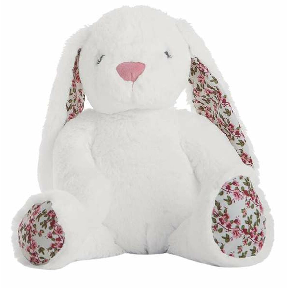 Jucărie de Pluș Flowers Iepure Alb 40 cm - Jucarii si jocuri, Jucării de pluș