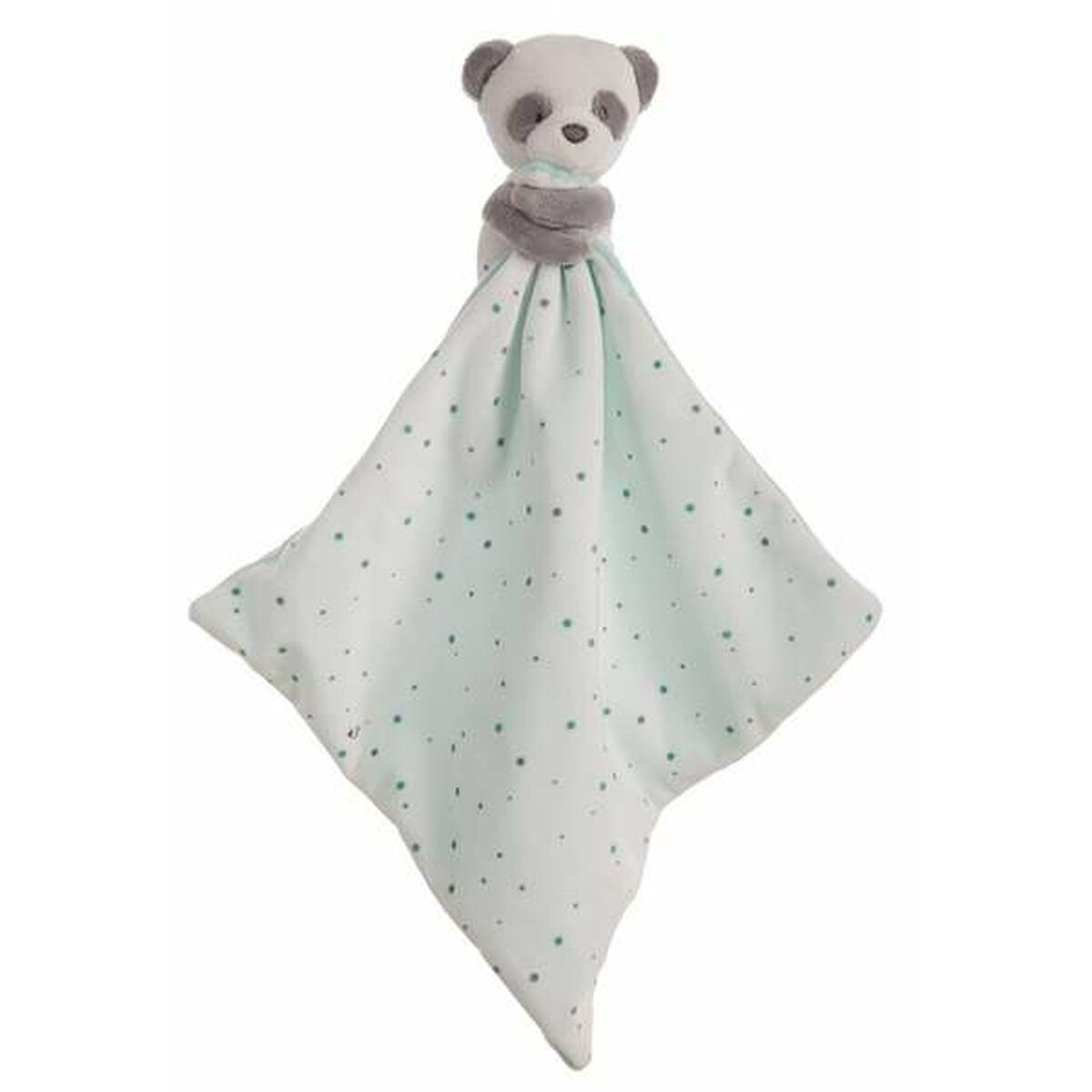 Doudou Baby Acvamarin Urs Panda 25 x 25 cm - Jucarii si jocuri, Jucării de pluș
