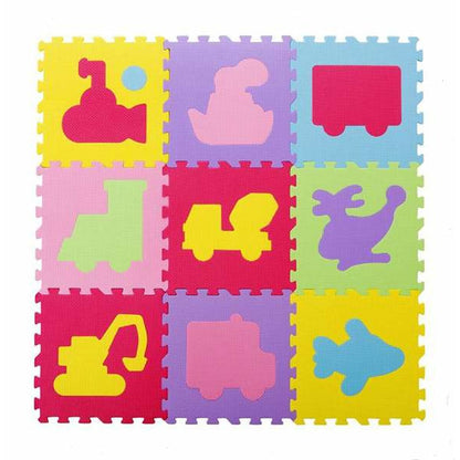 Puzzle pentru Copii 9 Piese 30 x 30 x 1 cm Transporter - Jucarii si jocuri, Puzzle-uri și puzzle-uri