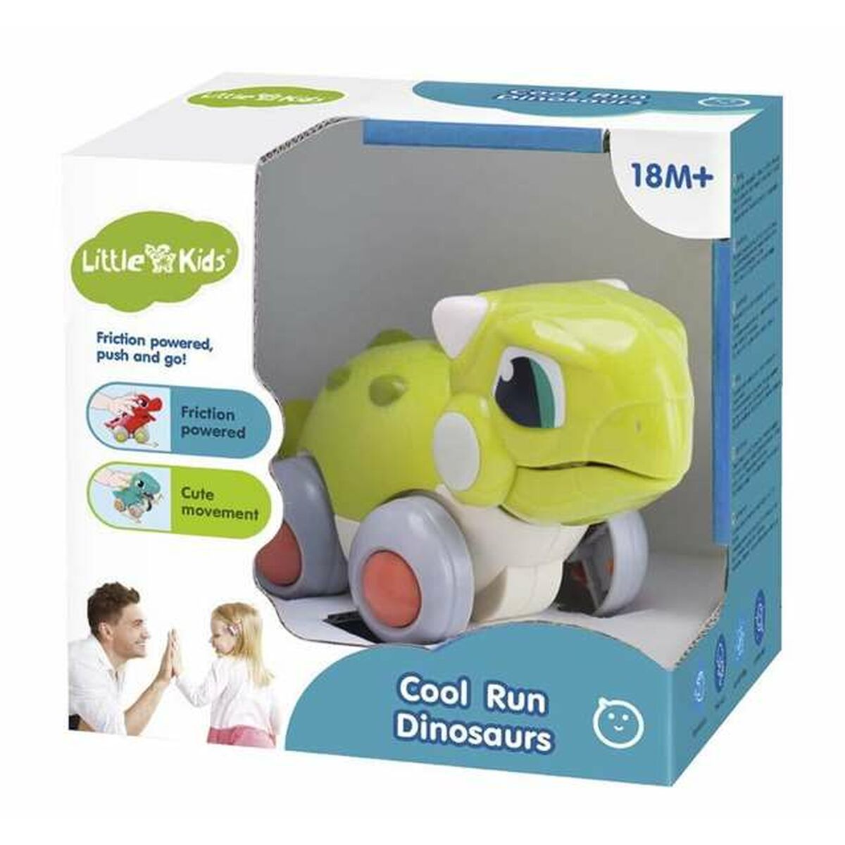Mașinuță de jucărie cu mecanism de frecare 13 x 12 x 13 cm Dinozaur Fistic - Jucarii si jocuri, Vehicule