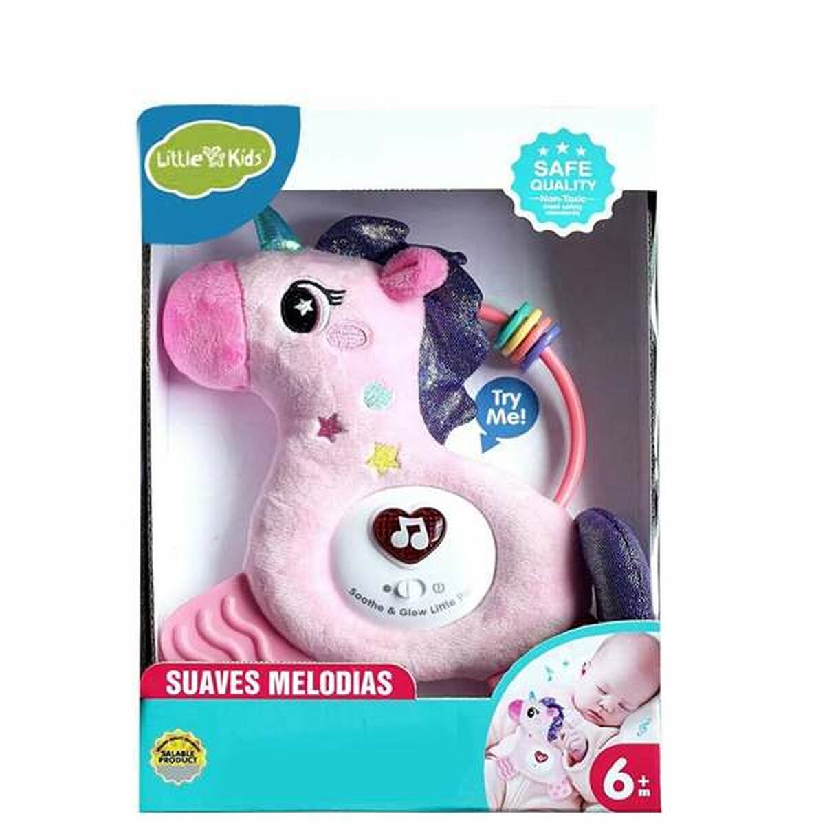 Jucărie Muzicală din Pluș 24 cm Unicorn - Jucarii si jocuri, Jucării de pluș