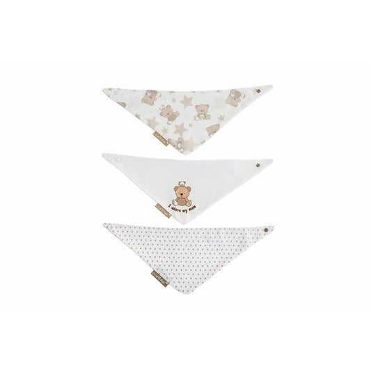 Set de Bavețele Bear 42 x 16 cm 3 Piese - Bebelus, Alăptarea și hrănirea